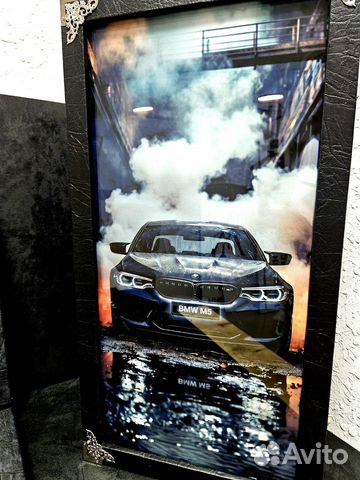 Подарочные нарды «BMW M5 Ангельские глазки» купить с доставкой Подарочные нарды «BMW M5 Ангельские глазки»