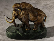 Бронзовая статуэтка "Мамонт"